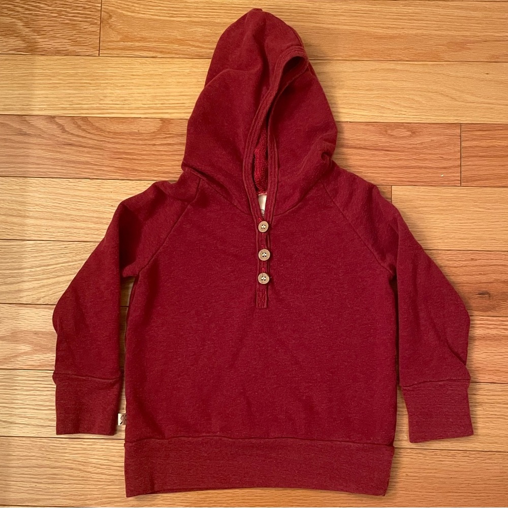 Childhood's Clothing Crimson Henley- 4T